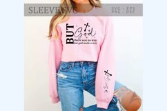 God there was no way but god made a way Sleeve SVG Product Image 1