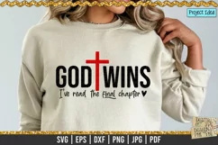 God Wins is a professional design that is ready to be cut with all major cutting machines. Sublimation, iron-on transfer and printing file formats also included.