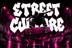 Goderd Wild Graffiti Font | Bold Urban Street Art Typeface Product Image 5