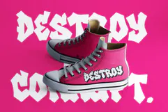 Goderd Wild Graffiti Font | Bold Urban Street Art Typeface Product Image 6