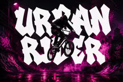 Goderd Wild Graffiti Font | Bold Urban Street Art Typeface Product Image 7