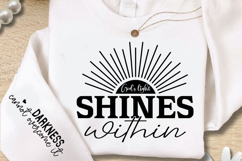 Gods Light Shines Within SVG Design Product Image 2