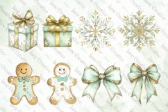 Gold And Mint Christmas Sublimation Bundle Product Image 4