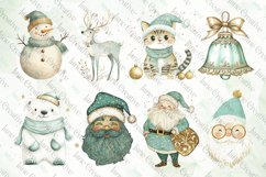 Gold And Mint Christmas Sublimation Bundle Product Image 2