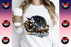 Gold Luxury Christmas Clipart Set Product Image 8