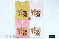 Gold Coquette Hello 2026 PNG Product Image 8