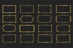Gold Decorative Frames Product Image 1