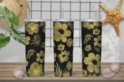 Floral tumbler design | Flower tumbler sublimation Product Image 1