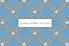 Gold &amp; gems. Pattern in 2 colors Product Image 2