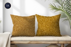 Metallic Gold Glitter Shiny Seamless Texture Digital Paper Product Image 2