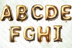 Gold Letter Balloons Sublimation Bundle Product Image 3