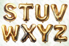 Gold Letter Balloons Sublimation Bundle Product Image 5