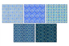 Gold &amp; blue skinny tumbler wrap sublimation bundle Product Image 2