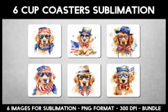 Patriotic Animals Cup Coasters I Patriotic Cup Coasters Product Image 16