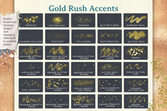 Gold Rush - Glitter and Foil Brushes for Procreate Product Image 7