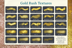 Gold Rush - Glitter and Foil Brushes for Procreate Product Image 5