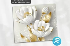 3D tumbler design,tumbler wrap,3D tumbler wrap,tumbler design,sublimation design,flower tumbler wrap,3D flowers,skinny tumbler wrap,3D flower tumbler,tapered tumbler wrap,3d flower art,Flower tumbler,White Gold Flowers,3d tumbler design,dahlias,flower tum