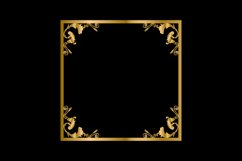 Gold vintage decoration frame art template design Product Image 2