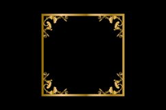 Gold vintage decoration frame art template design Product Image 1