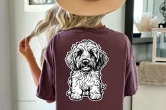 Goldendoodle Svg, Dog Silhouette, Cute Puppy Svg, Dog Face Product Image 4