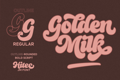 Hitec JM Script font Duo Product Image 4