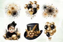 Golden and Black New Year Sublimation Product Image 4
