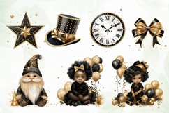 Golden and Black New Year Sublimation Product Image 2
