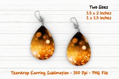 Golden Bokeh Teardrop Earring | Teardrop Earrings | Earrings Product Image 1