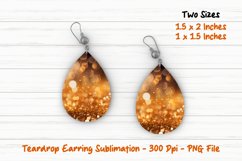 Golden Bokeh Teardrop Earring | Teardrop Earrings | Earrings Product Image 1