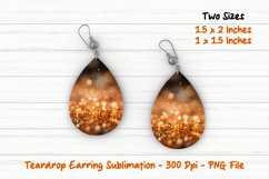 Golden Bokeh Teardrop Earring | Teardrop Earrings | Earrings Product Image 1