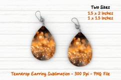Golden Bokeh Teardrop Earring | Teardrop Earrings | Earrings Product Image 1