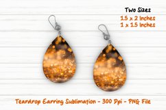Golden Bokeh Teardrop Earring | Teardrop Earrings | Earrings Product Image 1