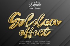 golden text effect Product Image 1