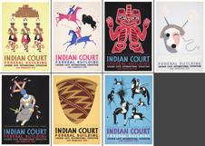 7 Vintage Native American Graphic Posters Restored Images Product Image 2