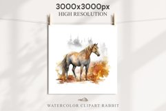 Golden Horse Farm Animals Black Horses Clipart PNG Image Watercolor  Transparent Print for invitation t-shirt designs sublimation kids printable digital watercolor Golden Horse, black horses clipart, sublimation nursery drawing, farm animals life art
