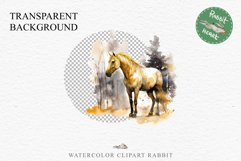 Golden Horse Farm Animals Black Horses Clipart PNG Image Watercolor  Transparent Print for invitation t-shirt designs sublimation kids printable digital watercolor Golden Horse, black horses clipart, sublimation nursery drawing, farm animals life art