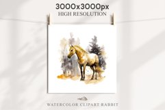 Golden Horse Farm Animals Black Horses Clipart PNG Image Watercolor  Transparent Print for invitation t-shirt designs sublimation kids printable digital watercolor Golden Horse, black horses clipart, sublimation nursery drawing, farm animals life art
