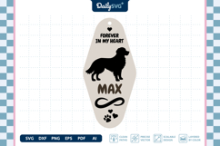 Memorial Dog Keychain SVG Product Image 3