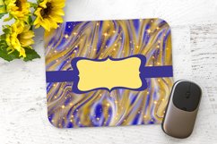 Goldent Night Add Text - Mouse Pad Sublimation - PNG Design Product Image 1