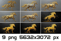 Golden Horse Motion Collection Product Image 2