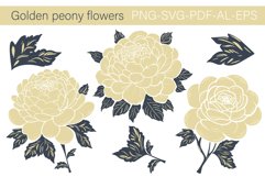 Floral decoration clipart for creating cards, printing on pillows, clothes, mugs and more