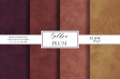 Autumn Digital Paper, Fall Scrapbook Paper, Fall Colors Product Image 1