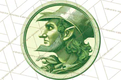 Rainbows and Gold PNG Clipart, St. Patrick’s Day Treasures Product Image 2
