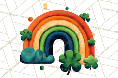 Rainbows and Gold PNG Clipart, St. Patrick’s Day Treasures Product Image 4