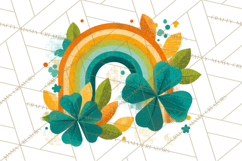 Rainbows and Gold PNG Clipart, St. Patrick’s Day Treasures Product Image 5