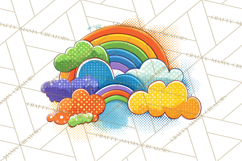 Rainbows and Gold PNG Clipart, St. Patrick’s Day Treasures Product Image 3