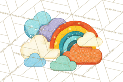 Rainbows and Gold PNG Clipart, St. Patrick’s Day Treasures Product Image 4