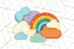Rainbows and Gold PNG Clipart, St. Patrick’s Day Treasures Product Image 4