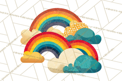 Rainbows and Gold PNG Clipart, St. Patrick’s Day Treasures Product Image 5