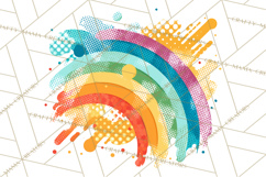 Rainbows and Gold PNG Clipart, St. Patrick’s Day Treasures Product Image 5